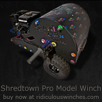 Shredtown Pro Model Winch from ridiculouswinches.com